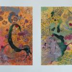 Between Two Worlds
20" x 26" Diptych Framed